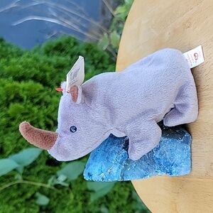 Spike the Rhino Beanie Babies